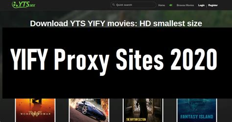 yifyproxy|30+ Working YIFY Proxy / Mirror Unblocked Sites in .